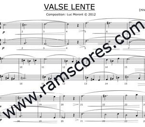VALSE LENTE (Level 1)